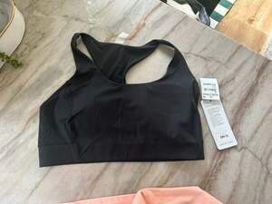 Rhone Revive Midweight 4-Way Stretch Medium-Support Sport Bra - Black XL